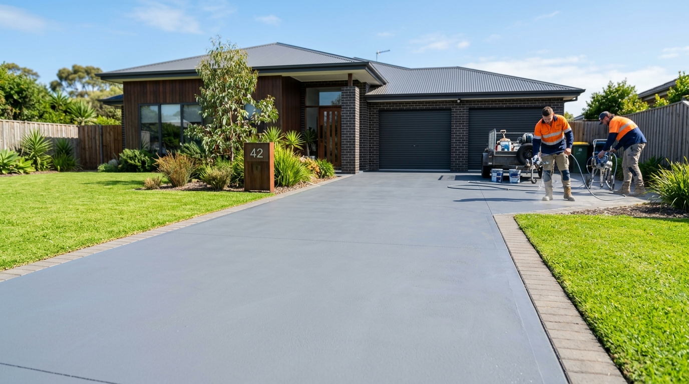 Paint Driveways: A Complete Guide To Concrete Protection